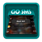 Black hell SMS Art icône
