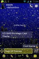 Magic Cats Theme for GO SMS screenshot 1