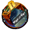 Blue dreams SMS Cover APK