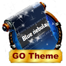 Blue nebula SMS Layout APK