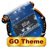 Blue phenomenon SMS Layout icône
