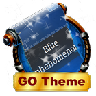 Blue phenomenon SMS Layout ikona