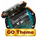 Green clouds SMS Layout APK