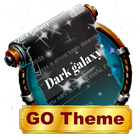 Dark galaxy SMS Layout icône