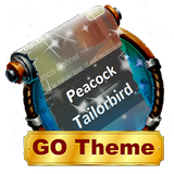Peacock Tailorbird SMS Layout icône