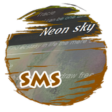 Neon sky S.M.S. Skin ikona