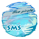 Blue pirate S.M.S. Skin APK