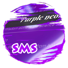 Purple neon S.M.S. Skin icône