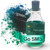 Petit verde GO SMS ícone