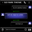 THEME FOR GO SMS BLACK STORM APK