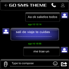 THEME FOR GO SMS BLACK STORM icon