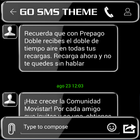 THEME FOR GO SMS ELEGANT GLASS icon