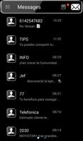 THEME FOR GO SMS ELEGANT GLASS screenshot 1