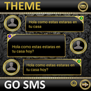 THEME FOR GO SMS GOLD DIAMONDS APK