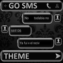THEME FOR GO SMS SILVER GLASS APK