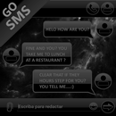THEME GO SMS DARK SPACE APK