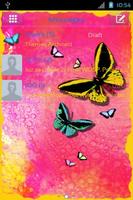 Theme Butterfly for GO SMS Affiche