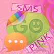 Cute Pink Theme for GO SMS