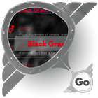 Black Grass GO SMS icône