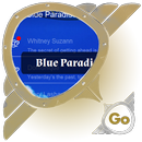 Blue Paradise GO SMS APK