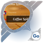Coffee Spill GO SMS icône