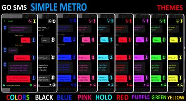 THEME FOR GO SMS PURE METRO COLORS screenshot 1