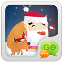 GO SMS Pro Santa Super Theme APK