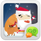 GO SMS Pro Santa Super Theme آئیکن