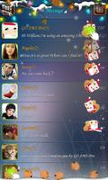 GO SMS Pro Santa Super Theme اسکرین شاٹ 3