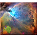 Orion Nebula GO SMS Pro Theme APK