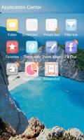 GO SMS Pro Zakynthos theme پوسٹر