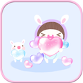 BeBe Trickle SMS Theme