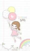 Dasom Happy SMS Theme Affiche
