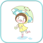 KoguMong Rainy Day SMS Theme icône