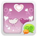 GO短信情人鸟主题 APK