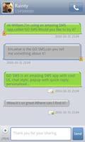 Poster GO SMS Pro Grey Theme