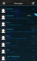 GO SMS Pro Icecream Theme اسکرین شاٹ 2