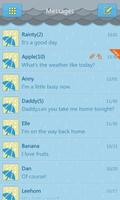 GO SMS Pro Rainy day Theme โปสเตอร์