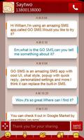 GO SMS Pro SMSbox Theme bài đăng