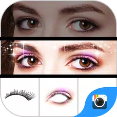 Скачать Z CAMERA EYE MAKEUP STICKER APK