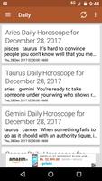 Free Daily Horoscope capture d'écran 2