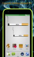 Cigarette Battery Widget HD imagem de tela 1