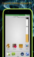 Cigarette Battery Widget HD imagem de tela 2