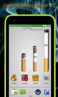 Cigarette Battery Widget HD imagem de tela 3