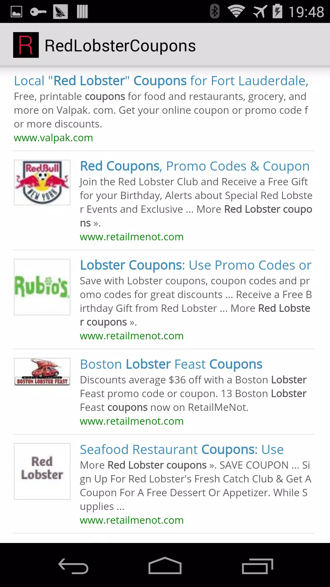 Coupon for red lobster online