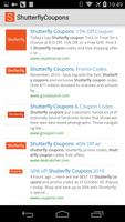 Shutterfly Coupons پوسٹر