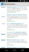 Coupons for Walmart Affiche