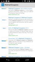 Coupons for Walmart постер