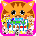 Cute Animal Piano 4 Kids icône