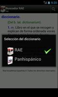 1 Schermata Spanish dictionary (RAE)